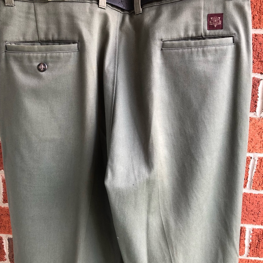 Men’s Pants 36x30 Olive Green - Hagger Casuals —#067 - Picture 11 of 13
